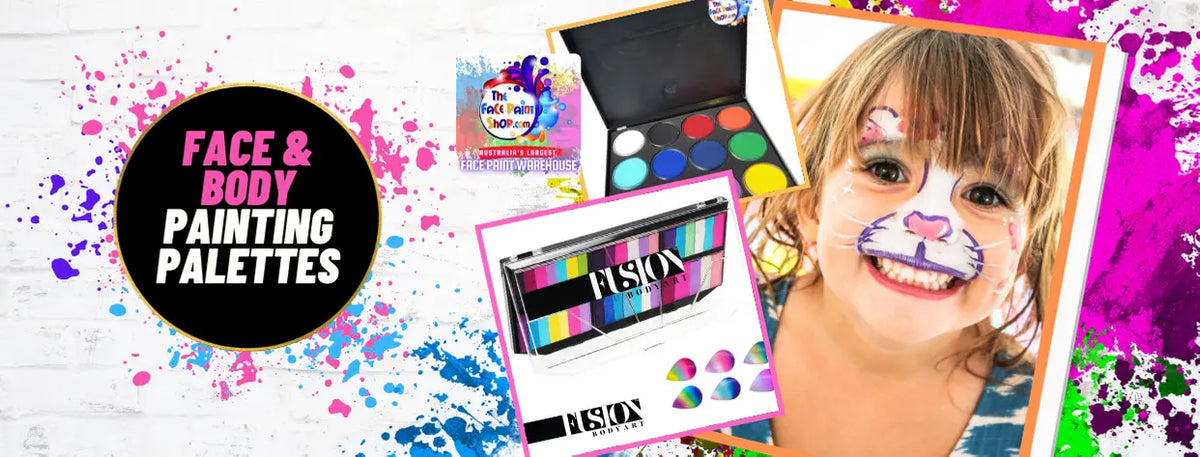 Face and Body Paint Palettes from The Face Paint Shop