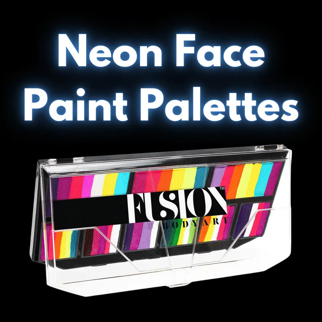 Shop Neon UV Face Painting Palettes at The Face Paint Shop
