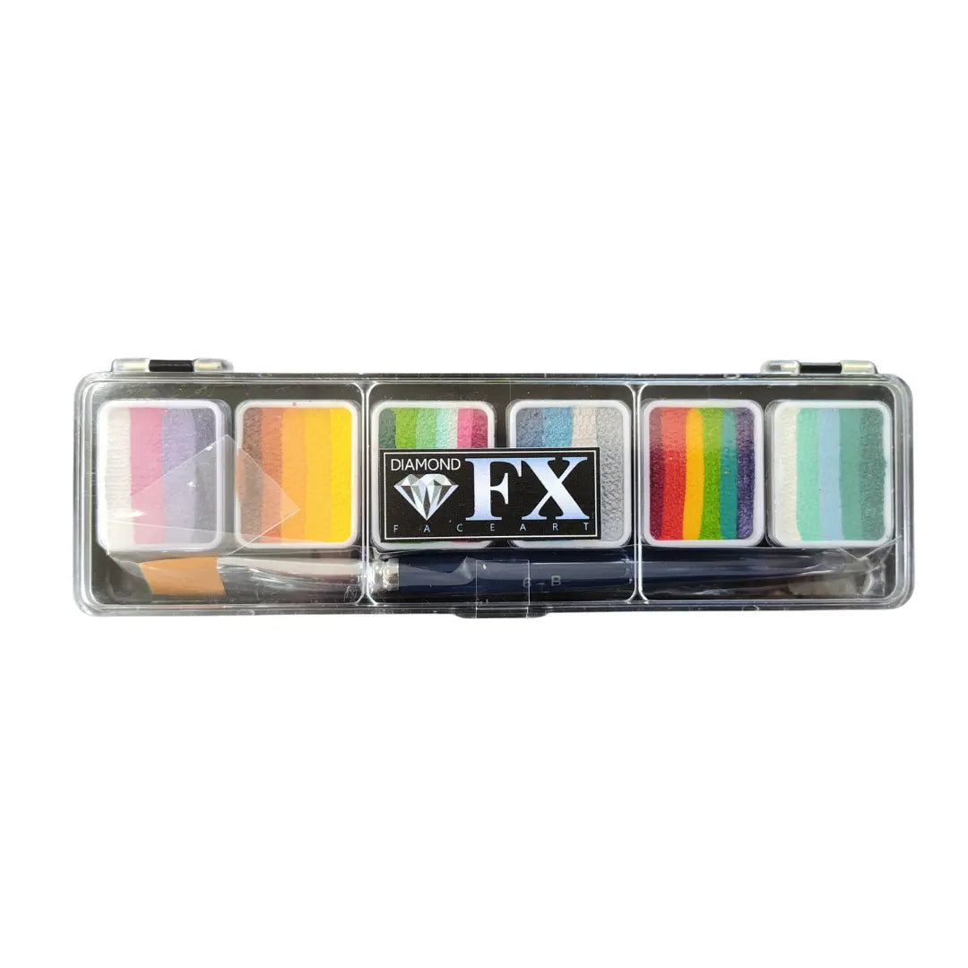Buy Face Paint Diamond FX Splitcake Palette Touch Of Sparkle The
