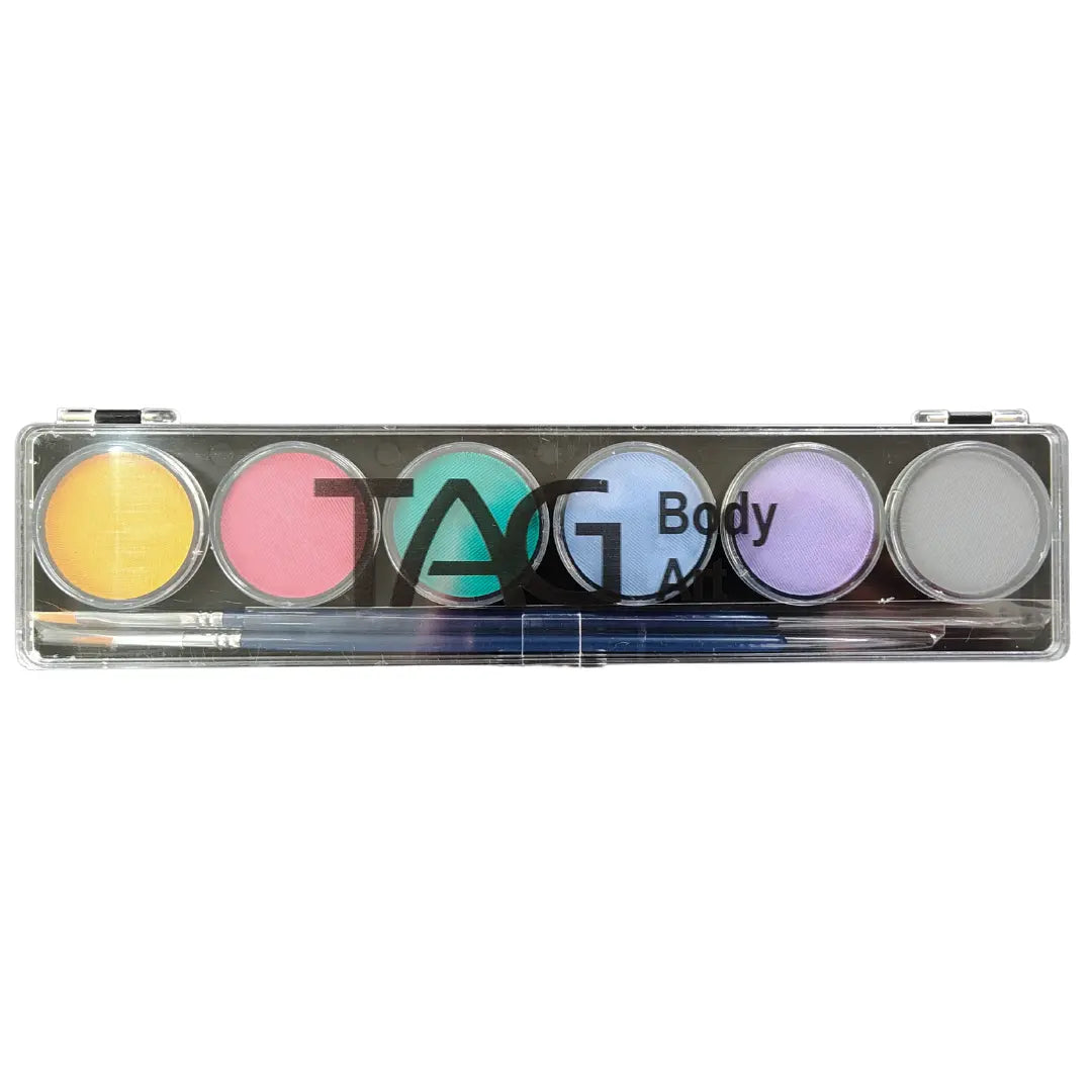 Buy Face Paint TAG Body Art Pastel 6 x 10g Face Paint Palette The Face Paint Shop
