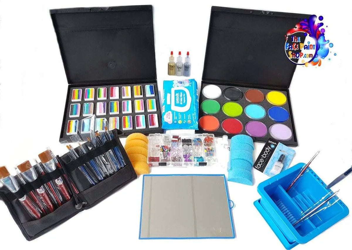 Face Paint Kit Face Paint Professional Set Up The Face Paint Shop
