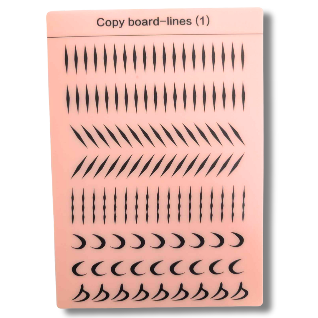 Copyboard No. 1 Brushwork -  Reusable Practice Board