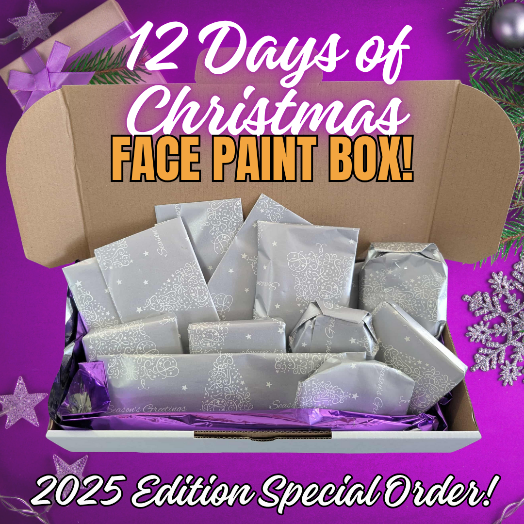 Twelve Days of Christmas Face Paint Box