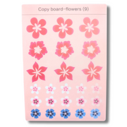 Copyboard No.9 Flowers -  Reusable Practice Board