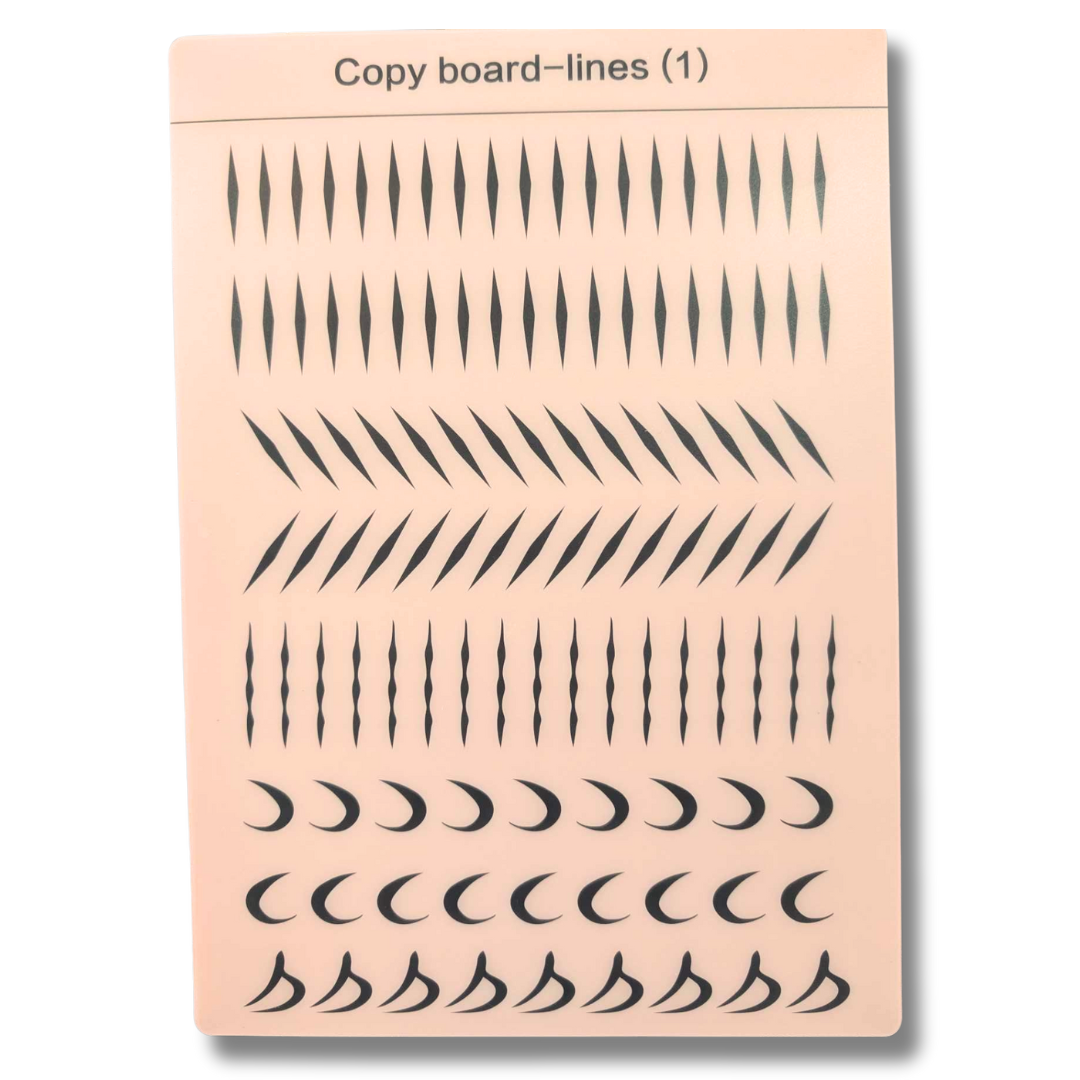 Copyboard No. 1 Brushwork -  Reusable Practice Board