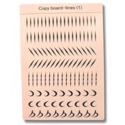 Copyboard No. 1 Brushwork -  Reusable Practice Board