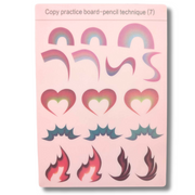 Copyboard No.7 Splitcakes -  Reusable Practice Board