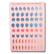 Copyboard No.6  Beginner Splitcakes -  Reusable Practice Board