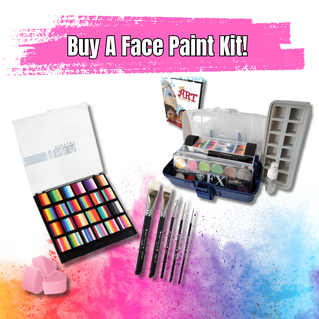 The Face Paint Shop is your one stop for all your face paint kit needs, whether you are a beginner or professional.