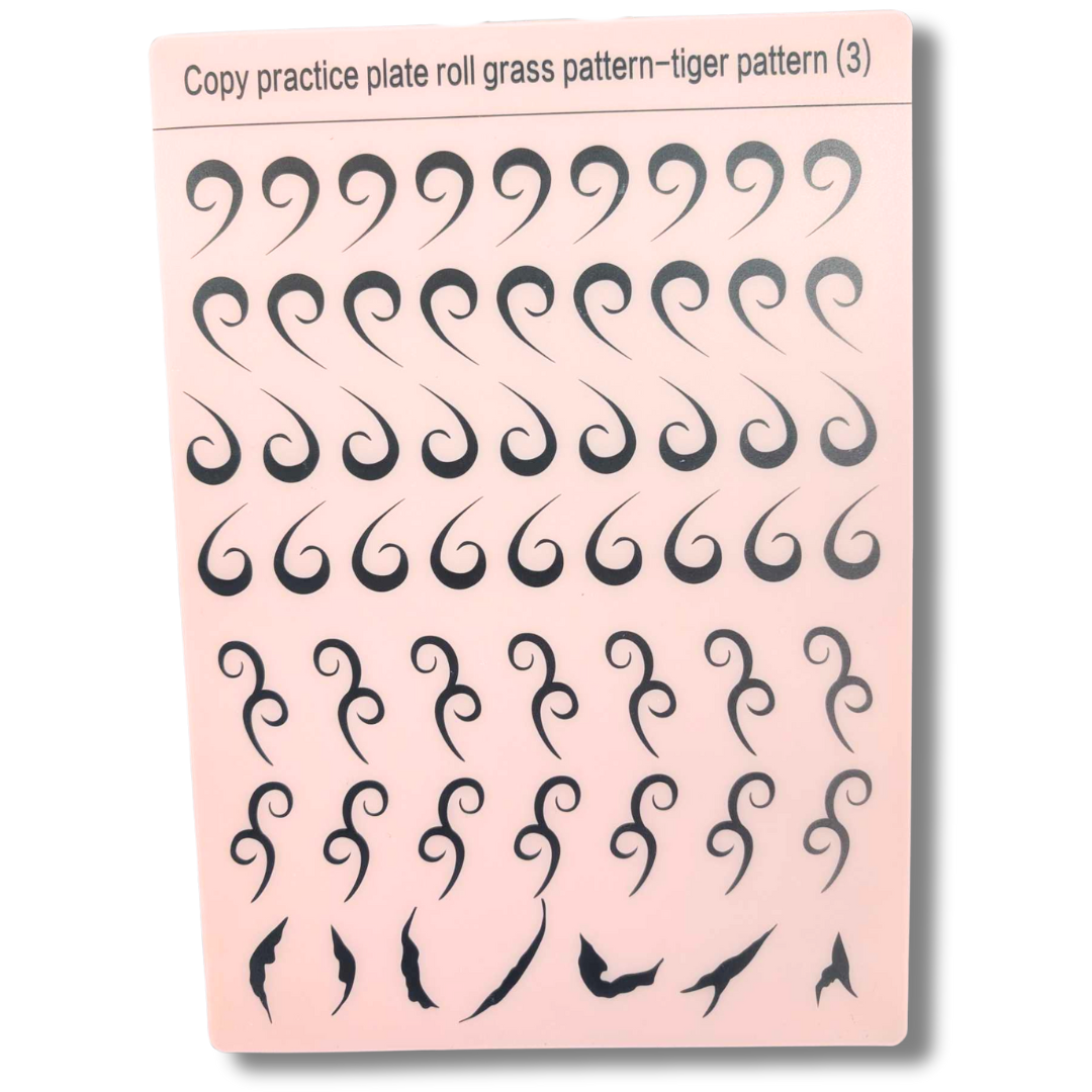 Copyboard No. 3 Swirls -  Reusable Practice Board