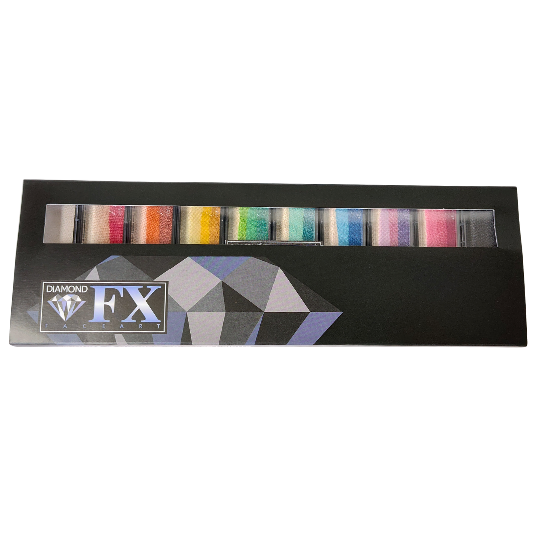 Diamond FX Splitcake Palette 10 x 10g | Velvet Dream