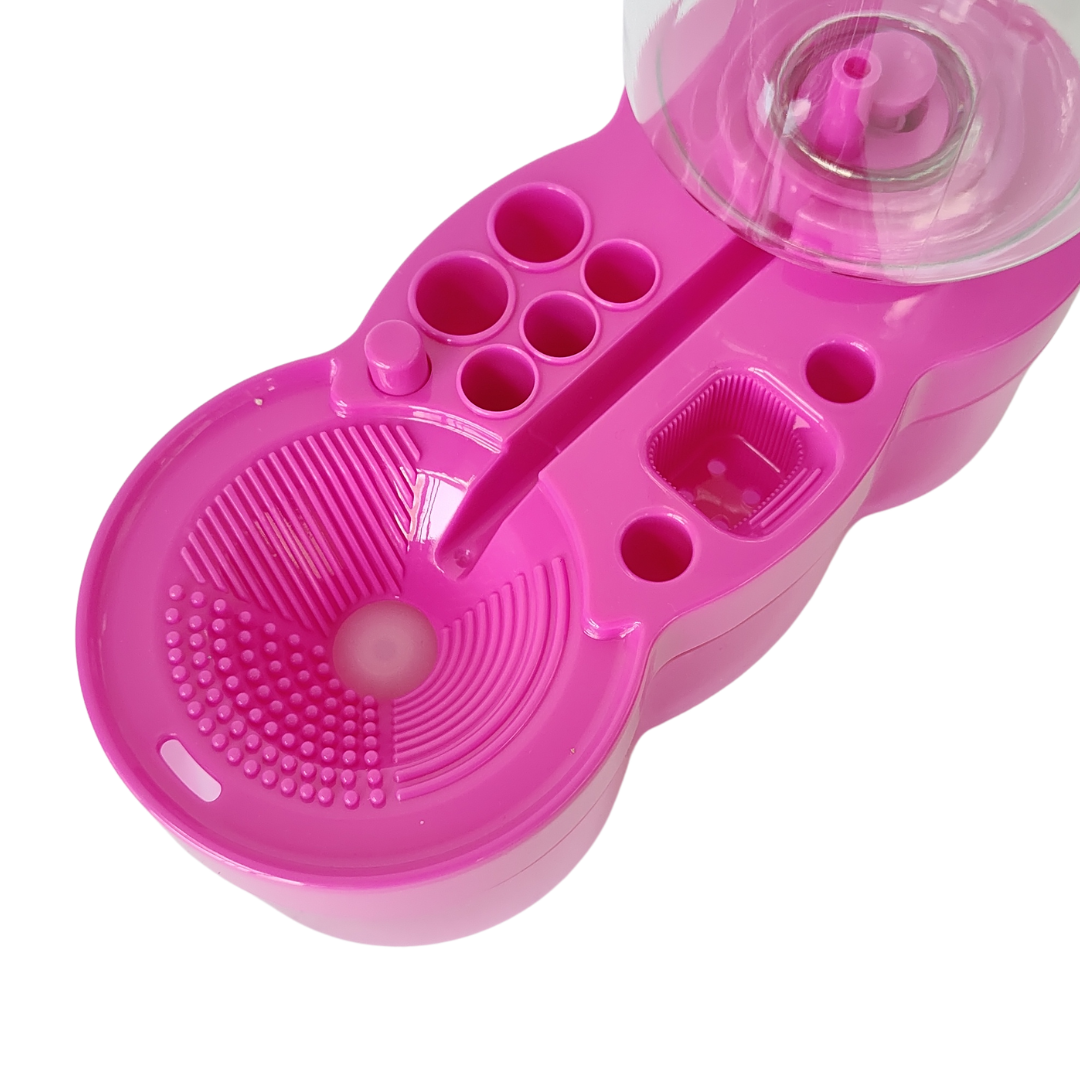 Face Paint Brush Cleaner With Side Attachment