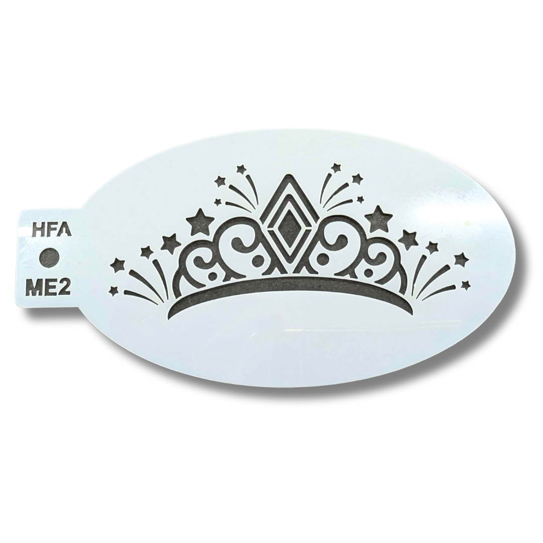 Face Painting Stencil - ME2 Festival Queen