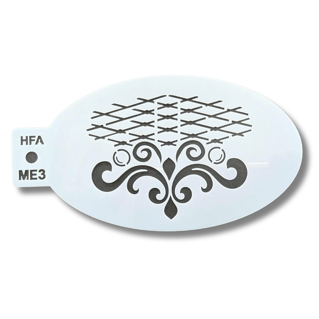 Face Painting Stencil - ME3 Enchanted Diadem