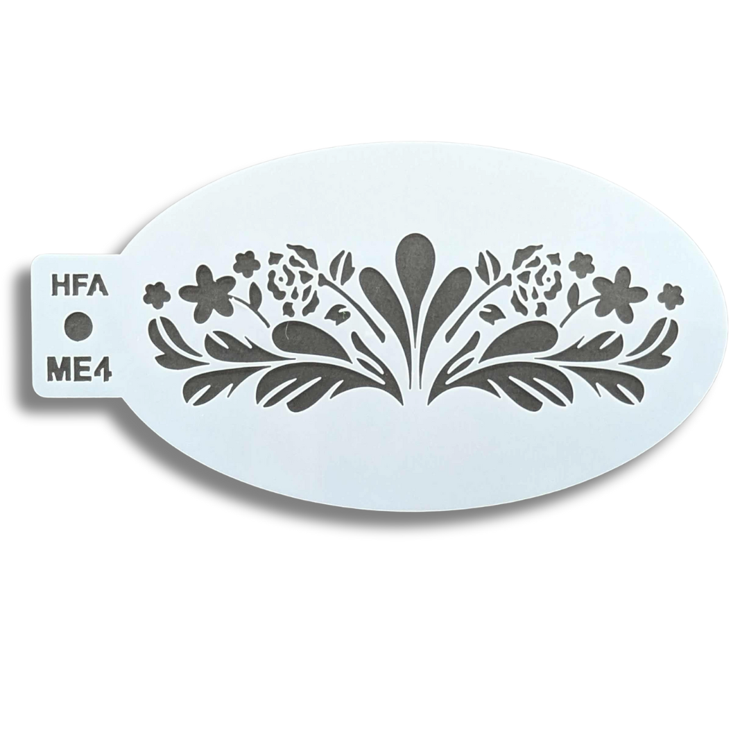 Face Painting Stencil - ME4 Flower Fairy