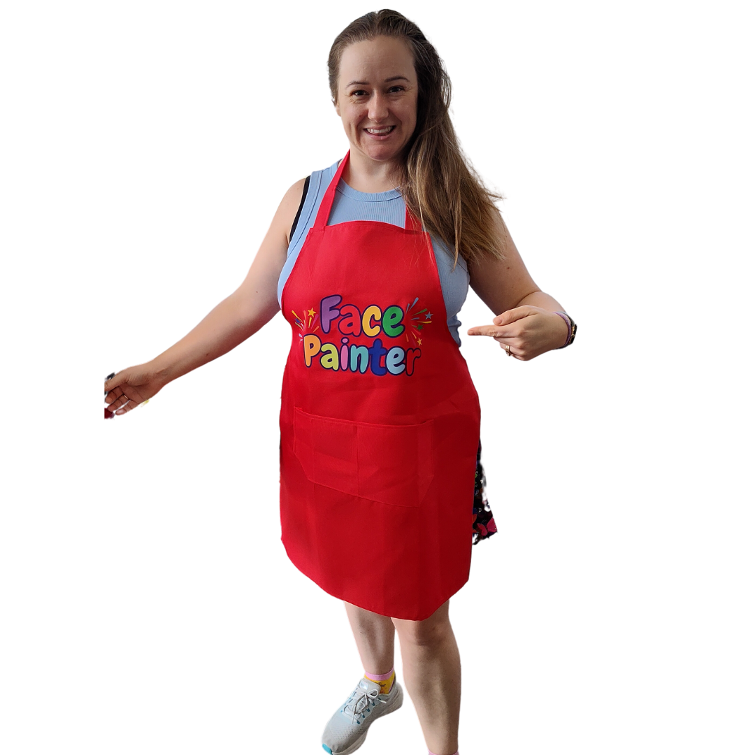 Face Painting Apron - Rainbow Stars!