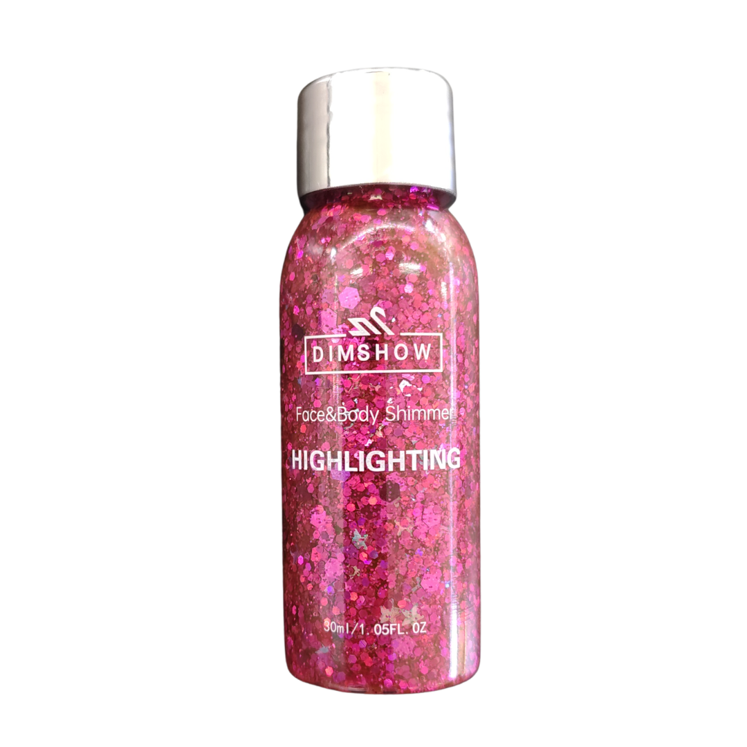 Festival Chunky Glitter Gel - Hot Pink