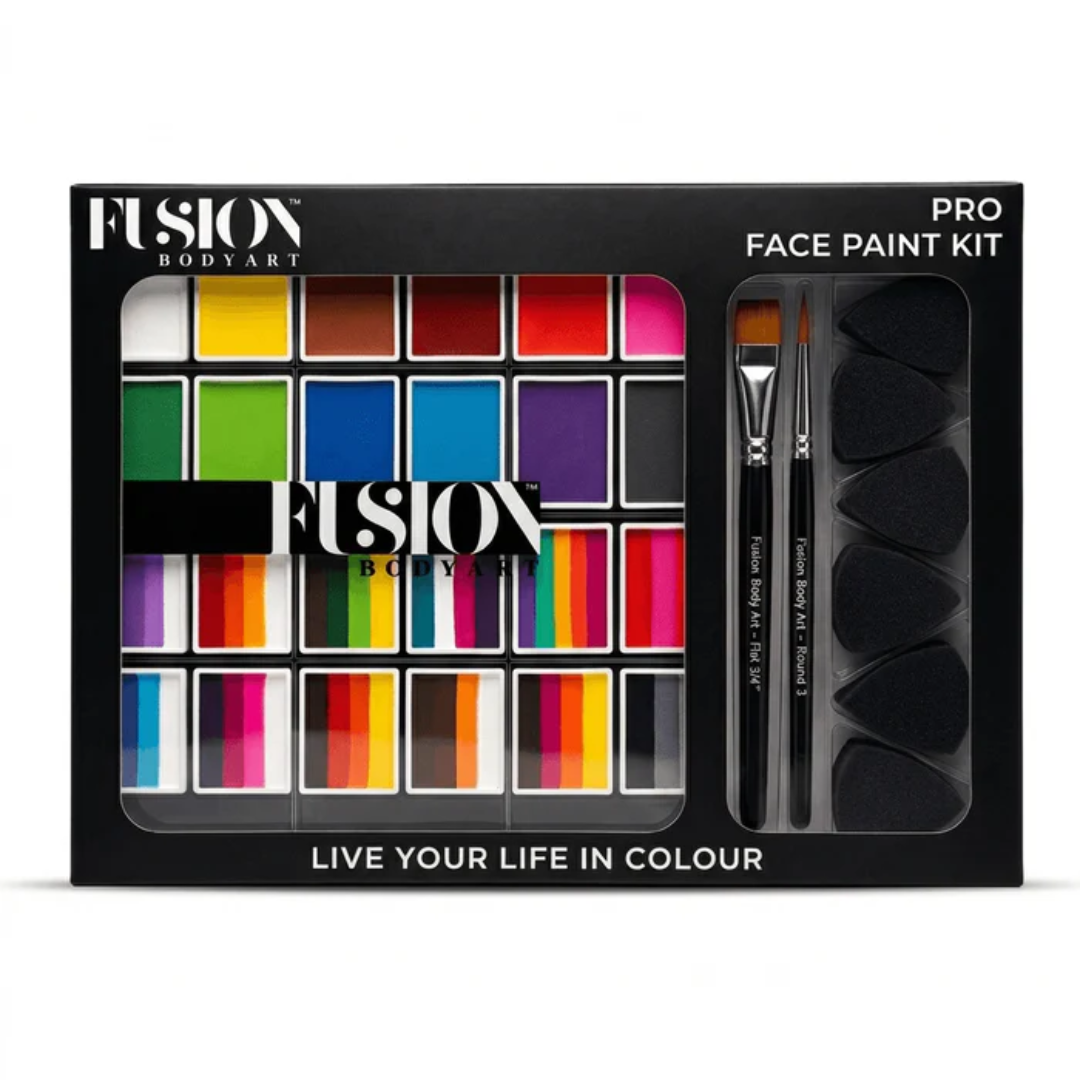 Fusion Body Art - PRO Face Paint Kit