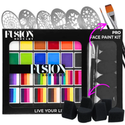 Fusion Body Art - PRO Face Paint Kit