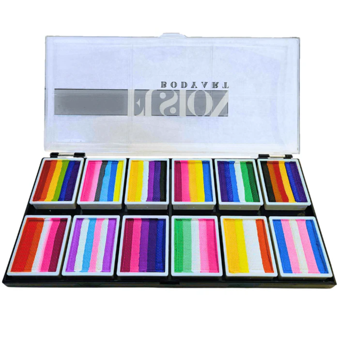 NEW Fusion Body Art Face Paint Palette - Pride
