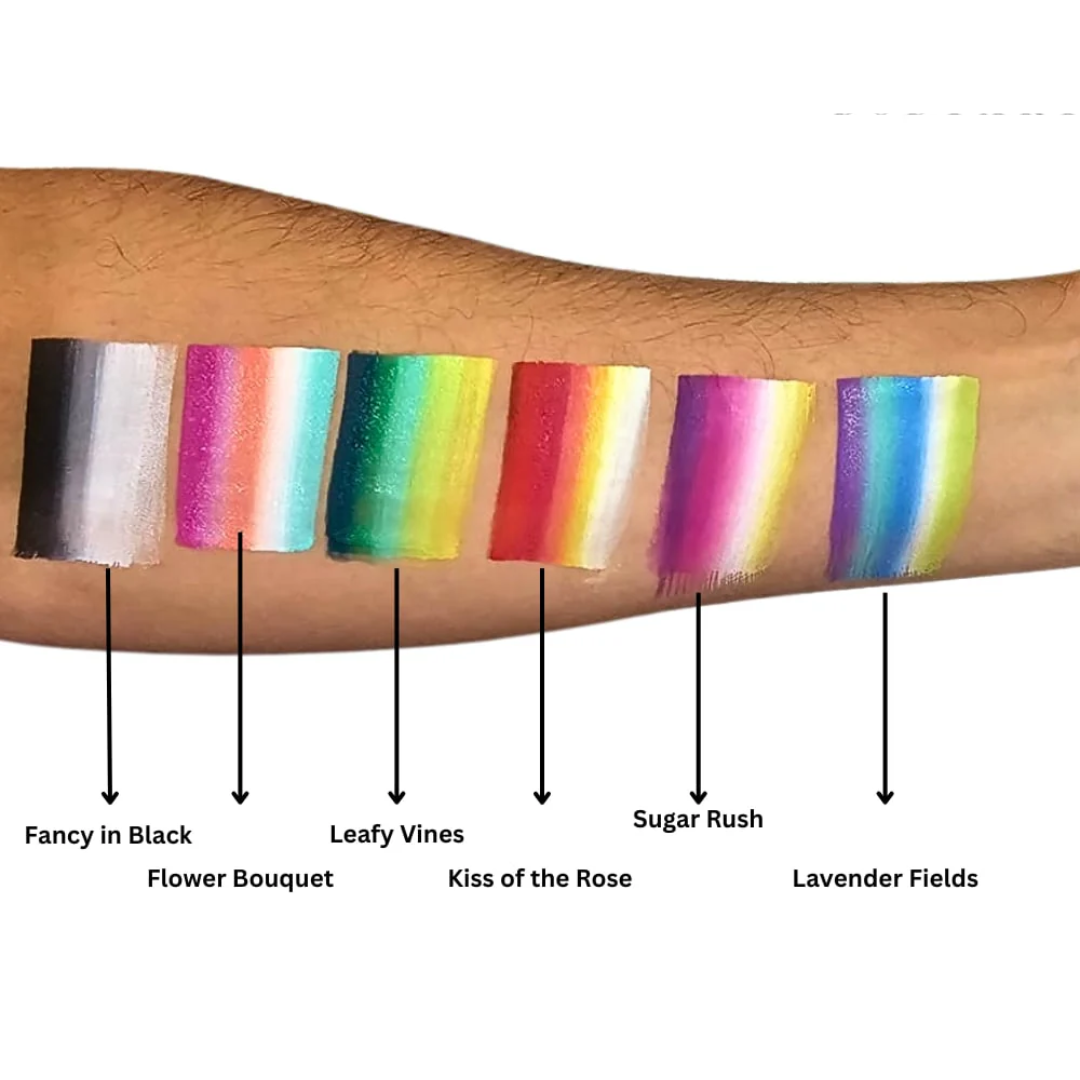 Fusion Body Art Face Painting Palette - Sugar Skull