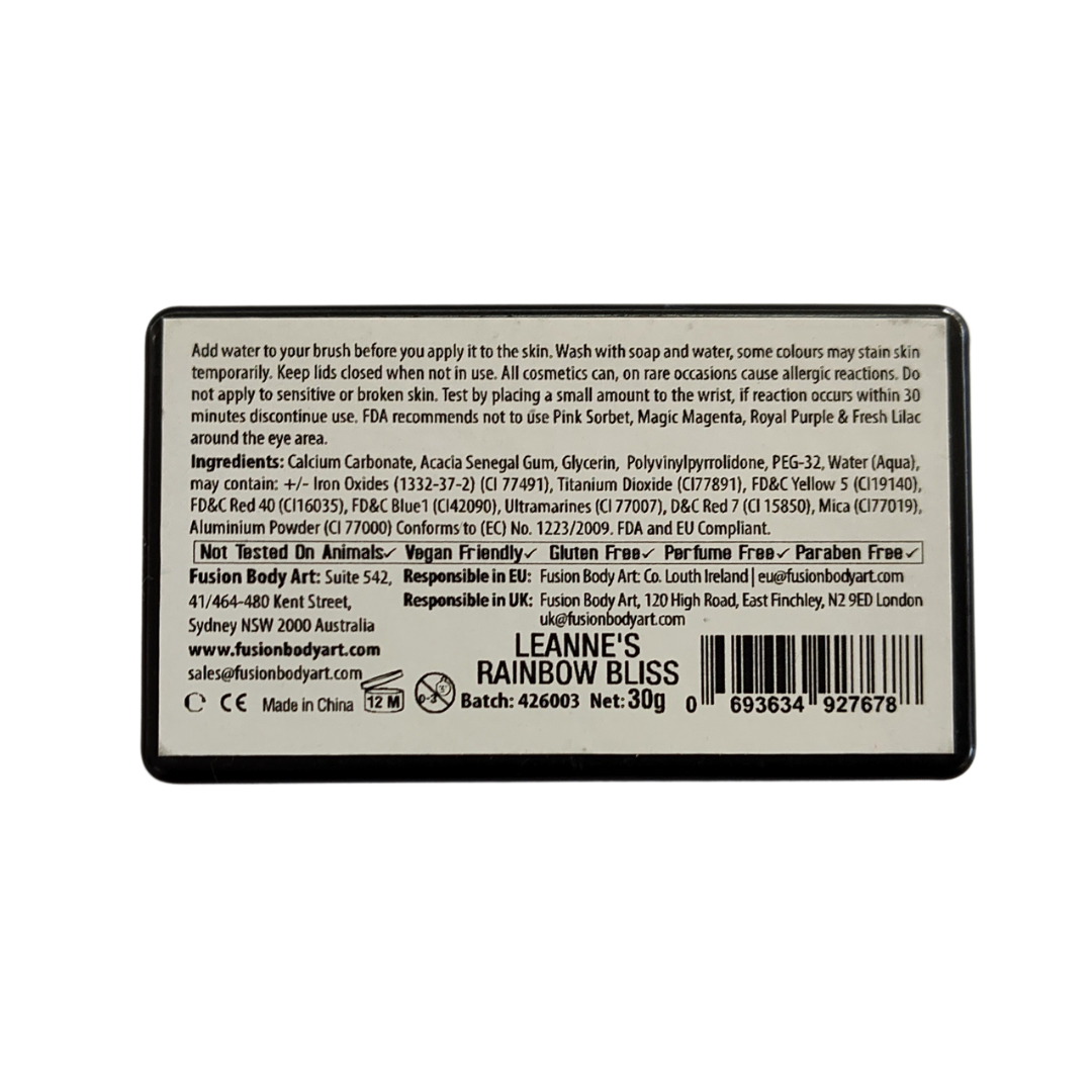 Fusion Body Art Leanne's Collection - LEANNE'S RAINBOW BLISS 30g