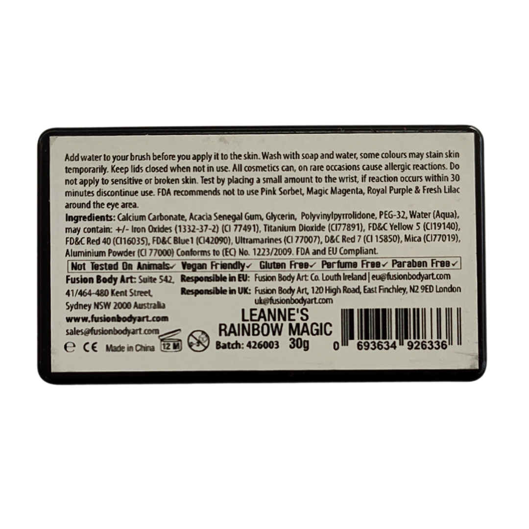 Fusion Body Art Leanne's Collection - LEANNE'S RAINBOW MAGIC 30g