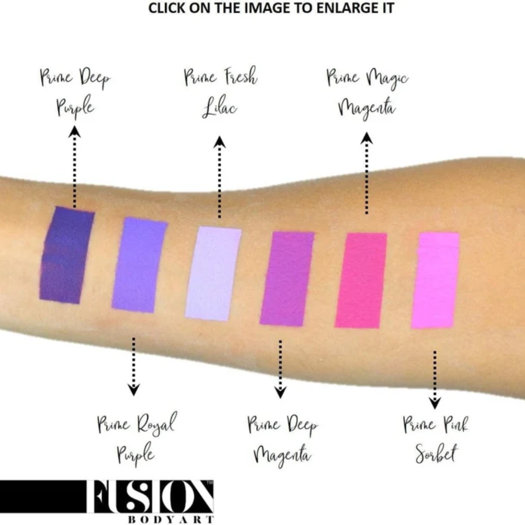 Fusion Body Art Face Paint Cake Prime - Pink Sorbet 32g