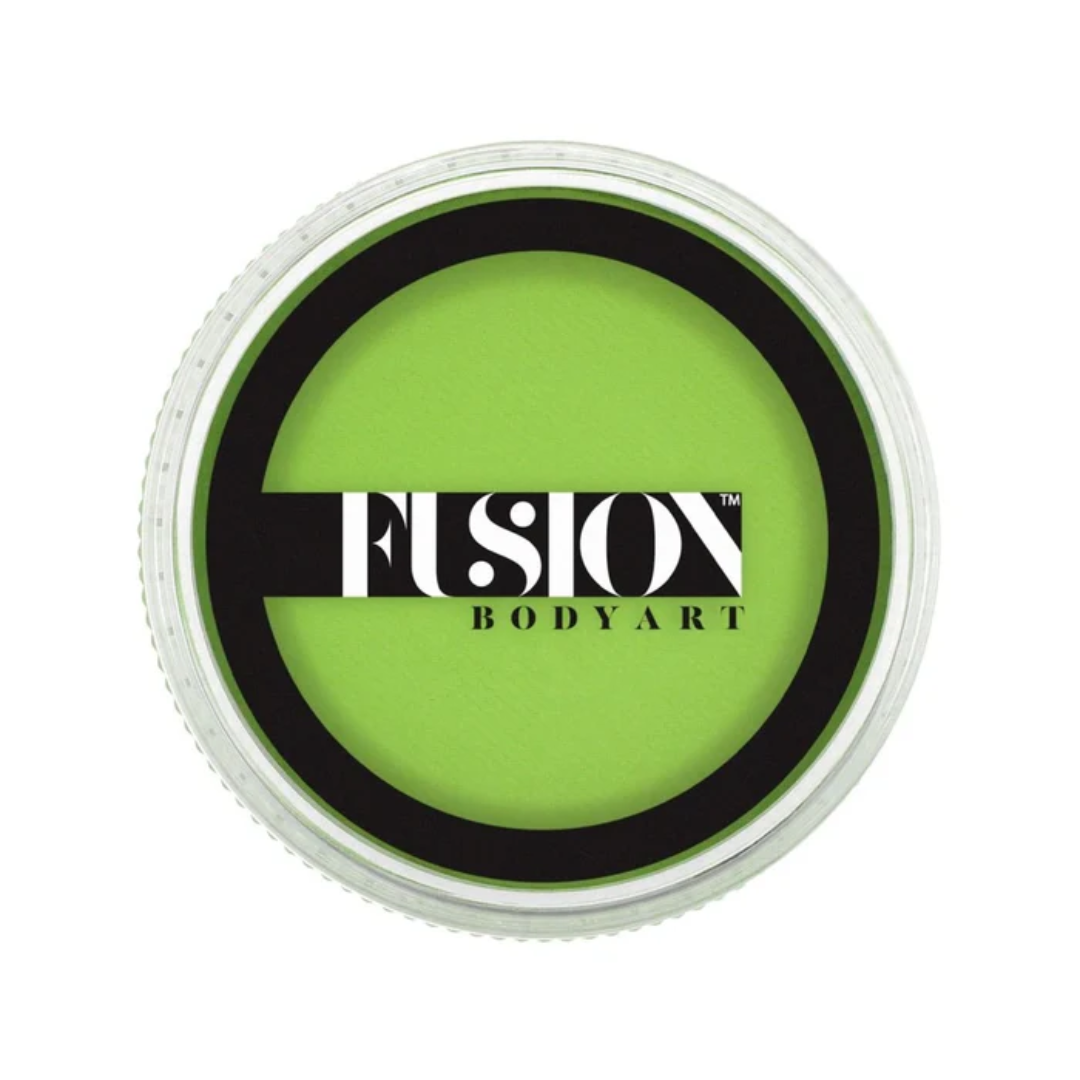Fusion Body Art Face Paint Cake Prime - Lime Green 32g