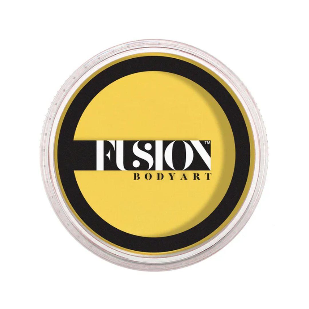 Fusion Body Art Face Paint Cake Prime - Marigold Yellow 32g