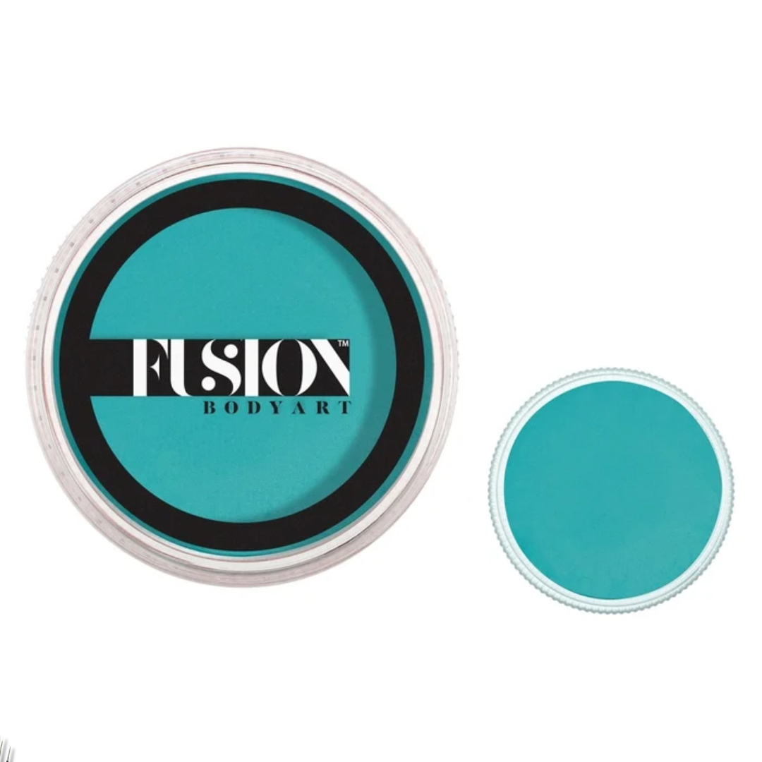 Fusion Body Art Face Paint Cake Prime - Precious Teal 32g