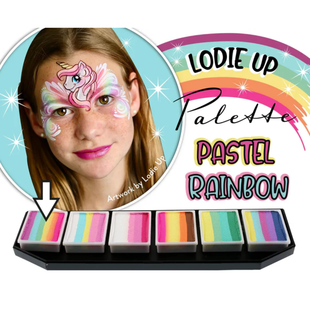 Fusion Body Art Split Cake 30g - Lodie Up Pastel Rainbow