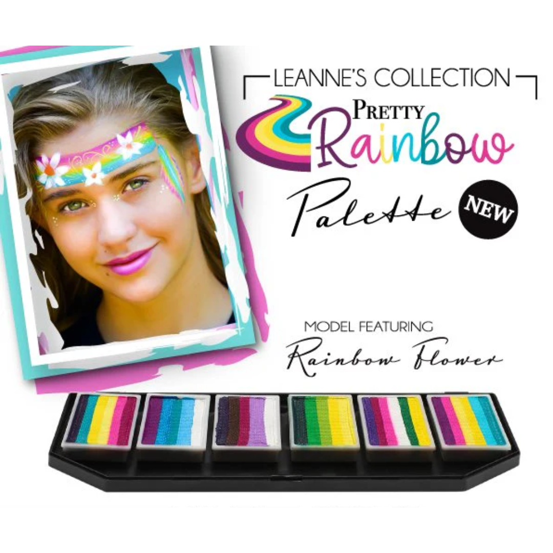 Fusion Body Art Leanne's Collection - LEANNES RAINBOW FLOWER 30g