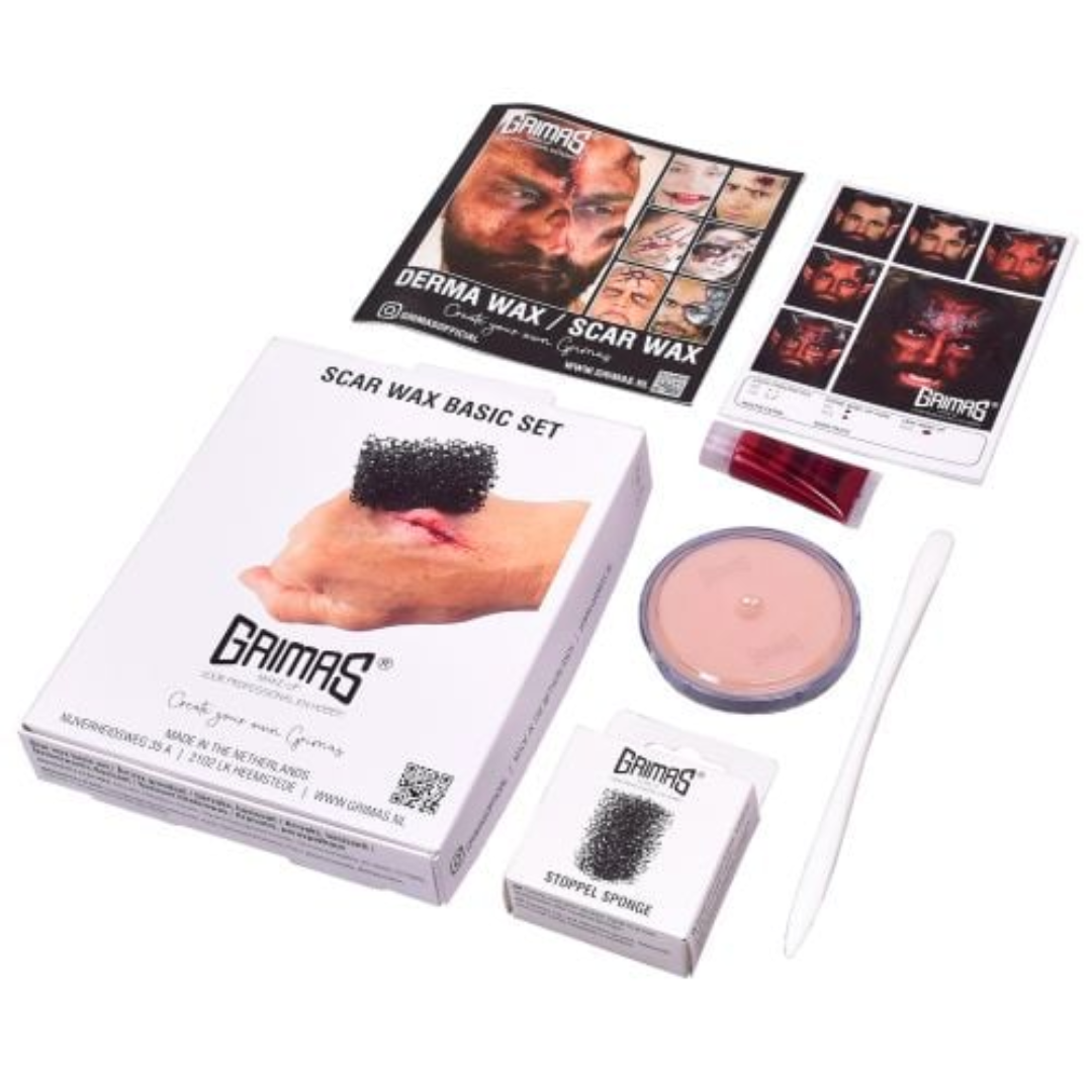 Grimas Make Up | Scar Wax Basic Set