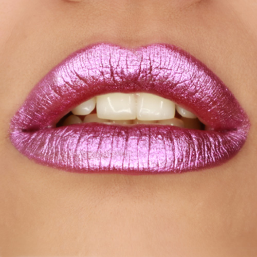 Grimas Make Up | Lipstick Metallic Pure Stick 7-06 - Purple - alternate view