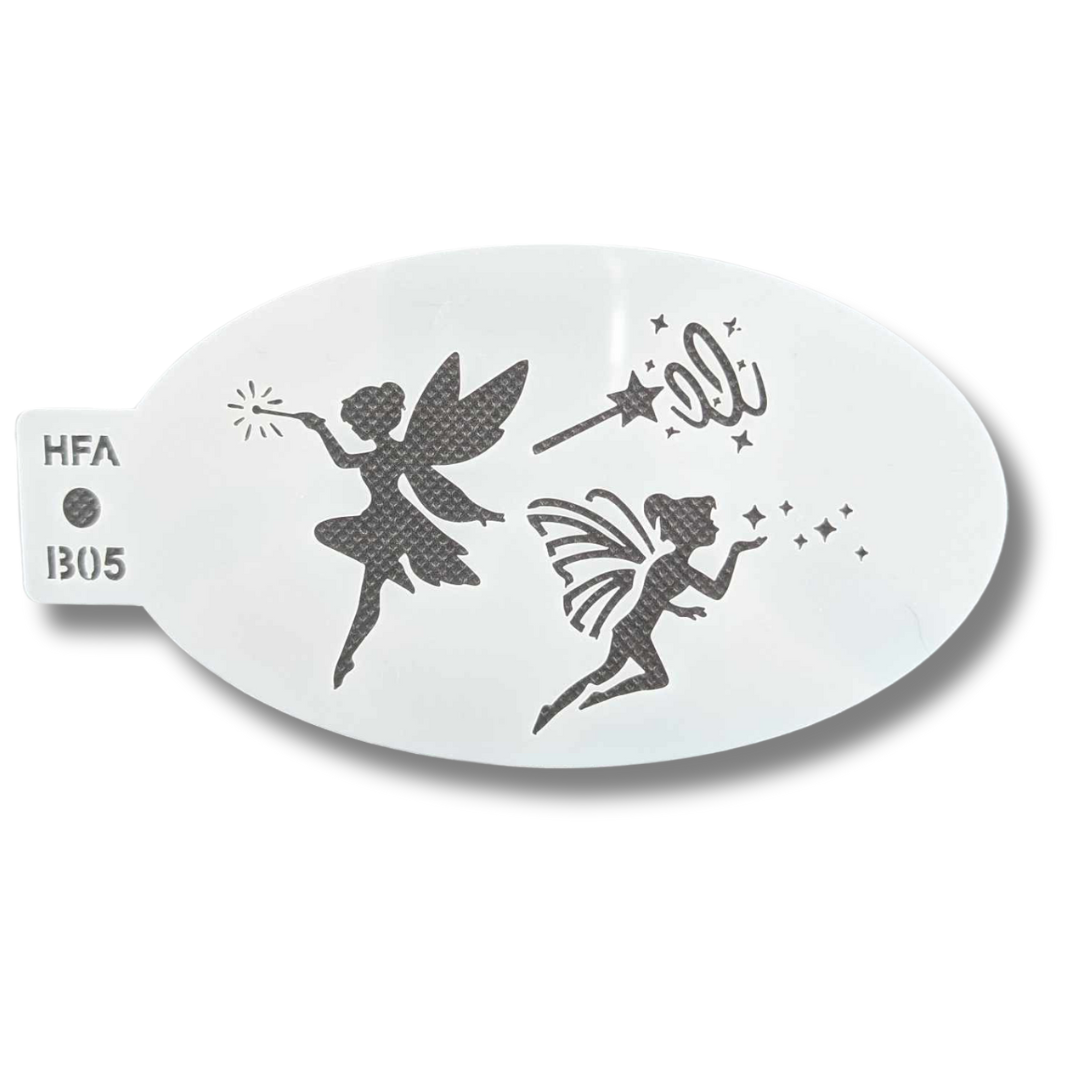 Face Painting Stencil - B05 Fairy Wishes