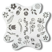 Face Painting MasterStencil - MS02 "The Flora"