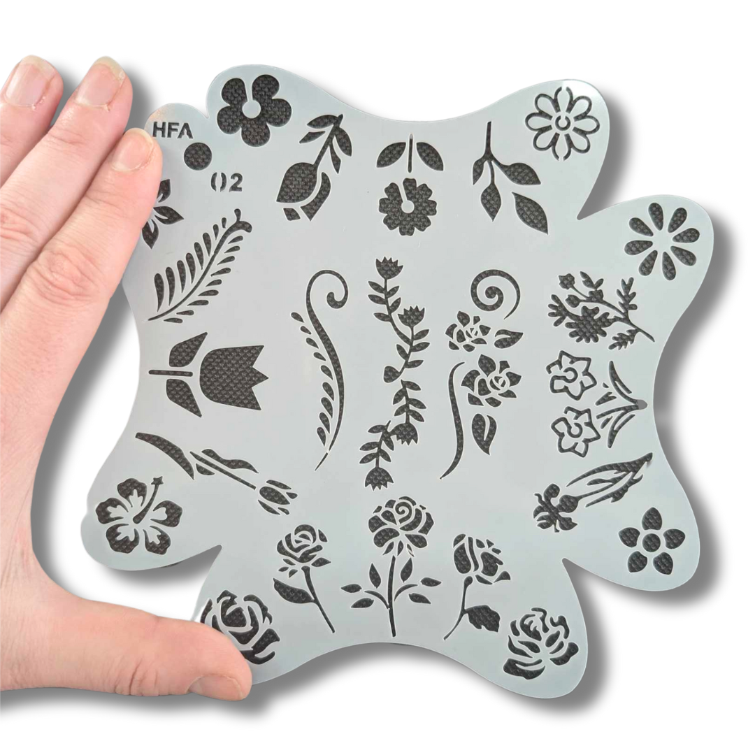 Face Painting MasterStencil - MS02 "The Flora"