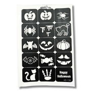 Halloween Glitter Tattoo Sheet 5