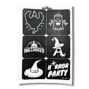 Halloween Glitter Tattoo Sheet 6