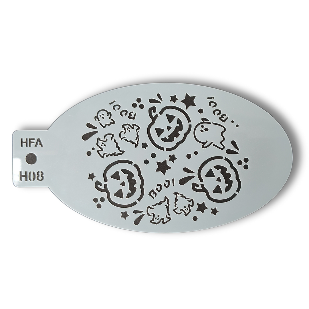 Face Painting Stencil - H08 Halloween Party