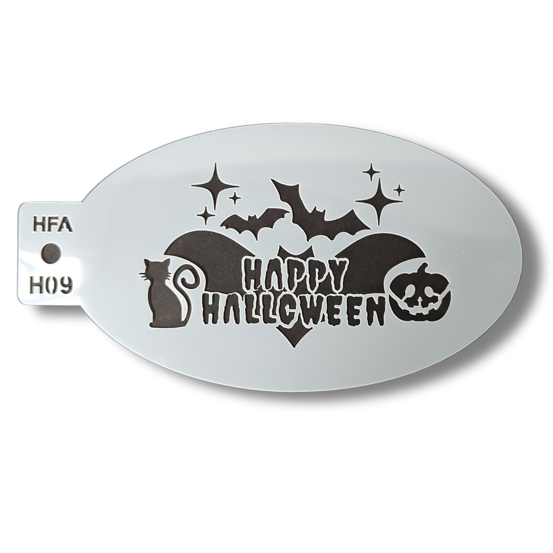 Face Painting Stencil - H09 Halloween Crown