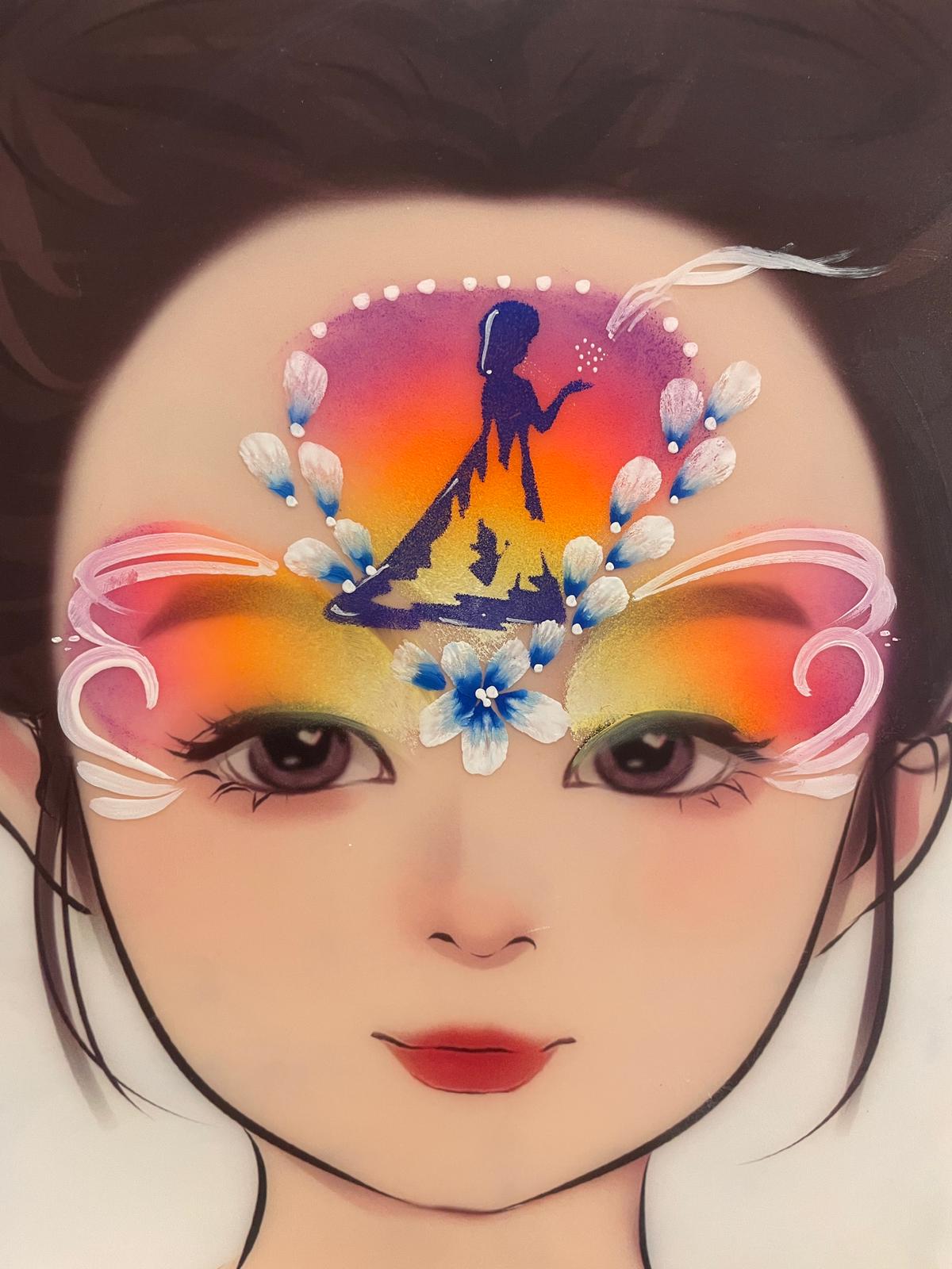 Face Painting Stencil - FA6 Frozen Wonder