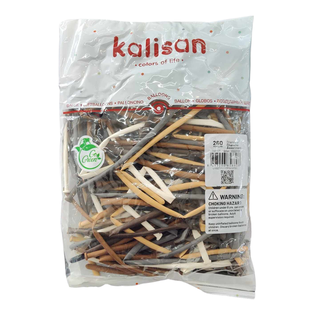 Kalisan Modelling Balloons 260 | Character Assortment