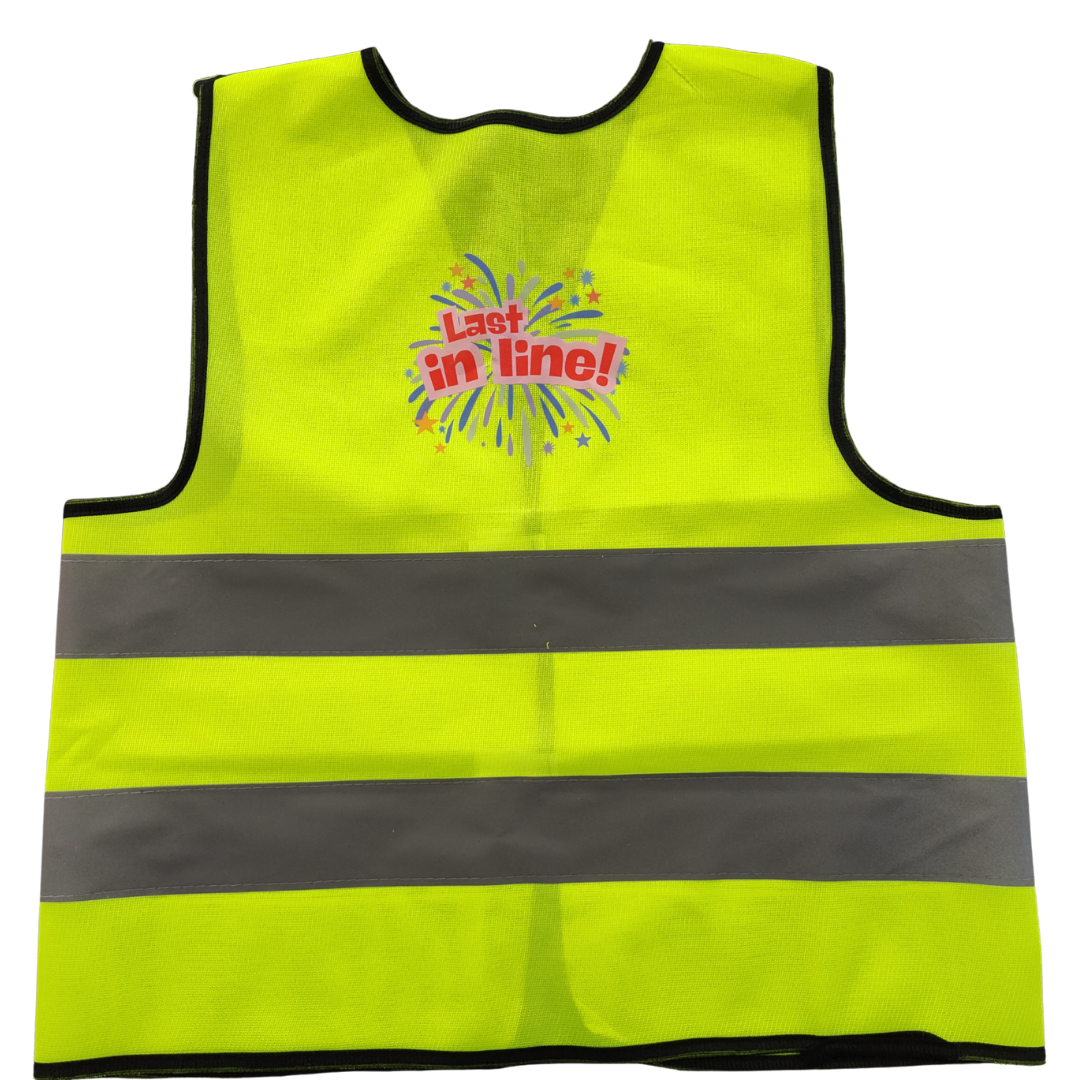 Neon Vest - Last in Line Child Size - New Design!