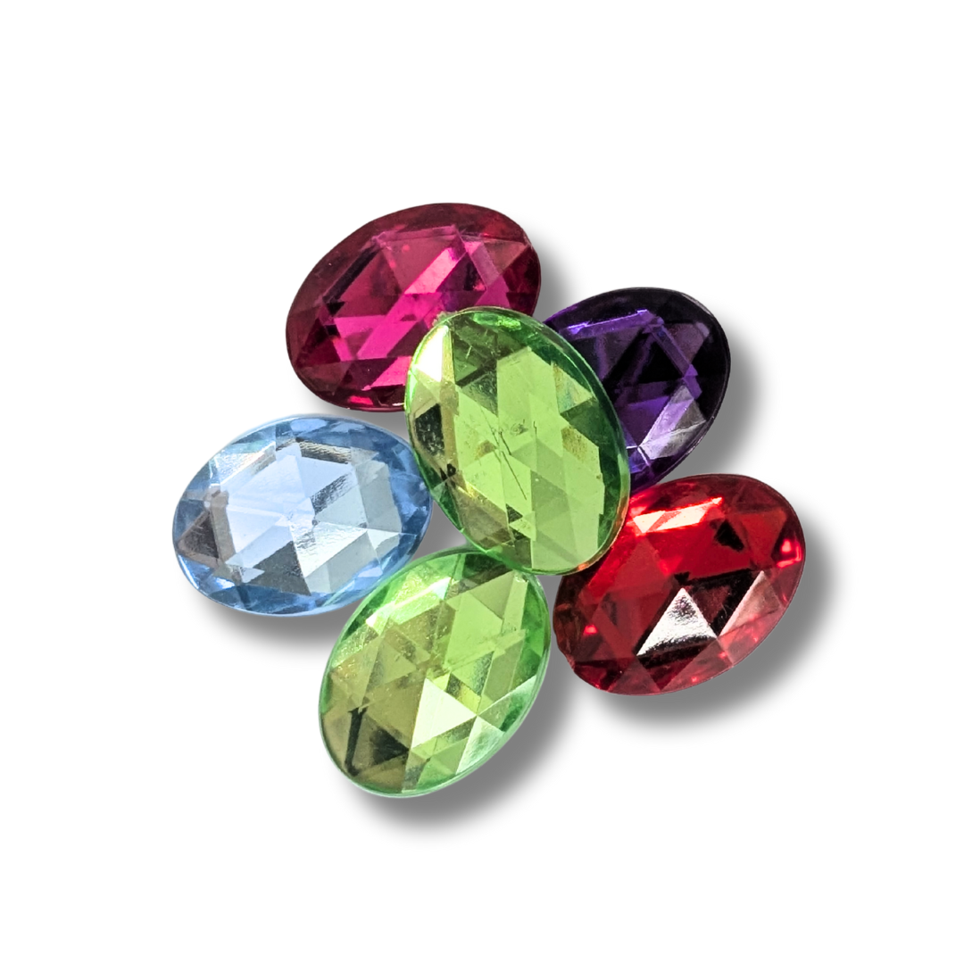 MYO Bling - Large Oval Mixed Gems