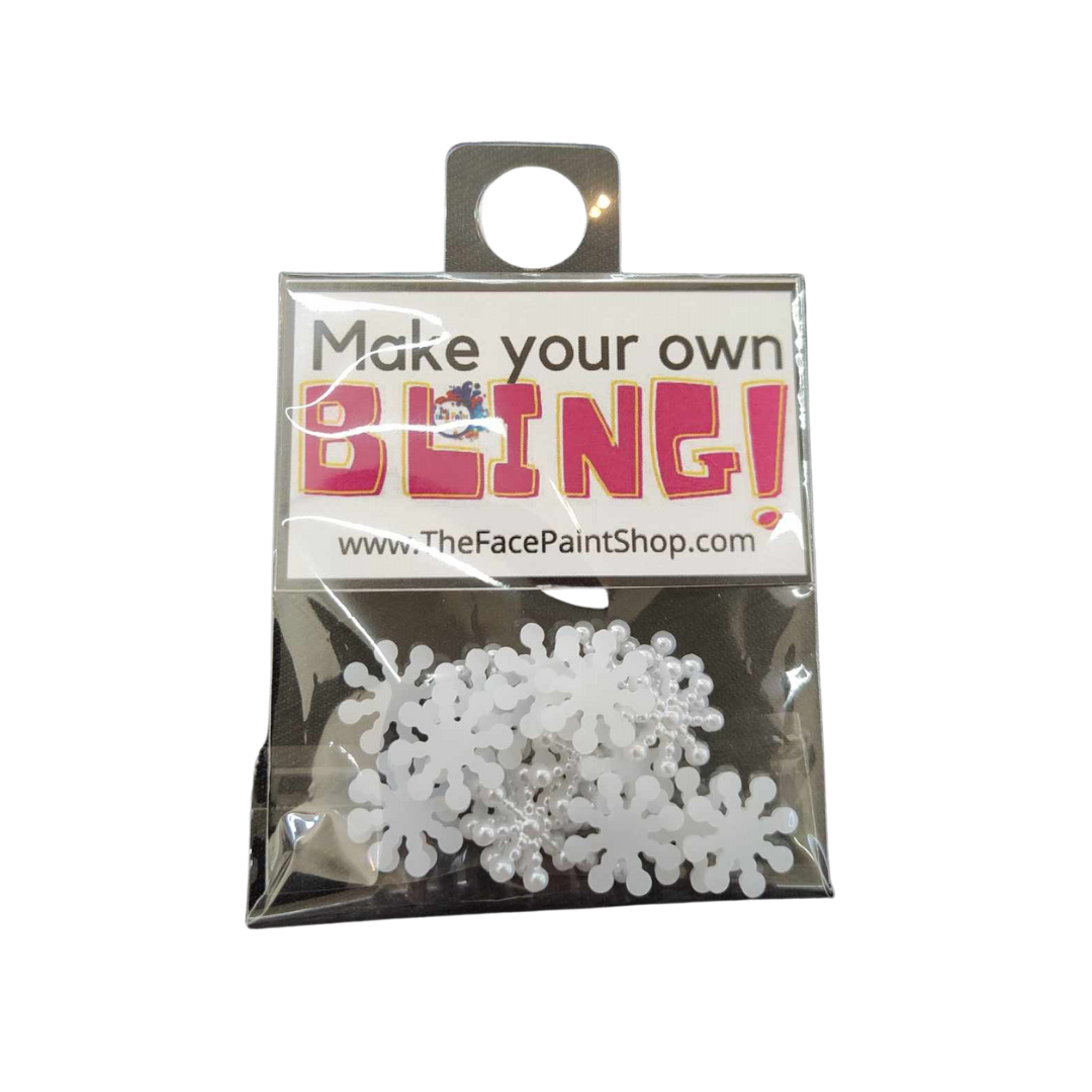 MYO Bling - White Snow Flakes