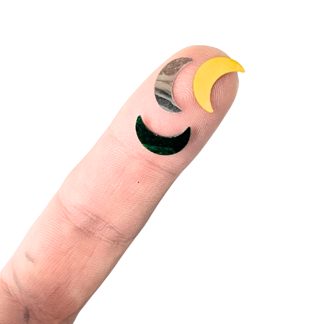 MYO Bling - Metallic Crescent Moons
