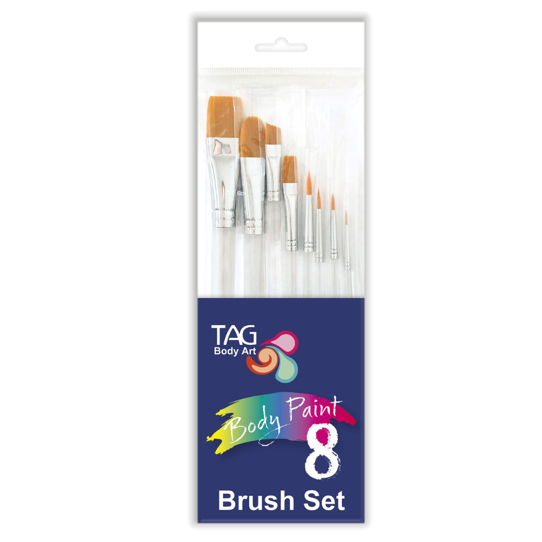 Buy Face Paint Brushes | TAG Body Art Body Paint Brush Set – The Face ...