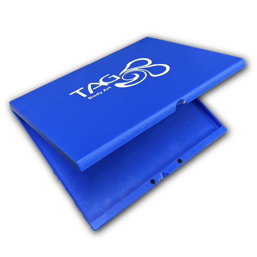 TAG Body Art Face Paint Palette Case - Blue